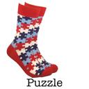 Puzzle cRAZY sockS for MeN