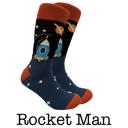 Rocket Man cRAZY sockS for MeN