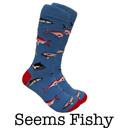 Seems Fishy cRAZY sockS for MeN