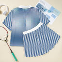 Dahlia Plus Size Stripe Set