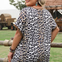  Dakota Plus Size Leopard Loose Top