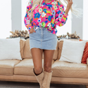  Dalia Flower Bomb Blouse
