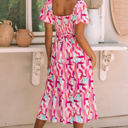  Dalia Smocked Ruffle Tiered Dress