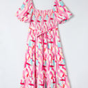  Dalia Smocked Ruffle Tiered Dress