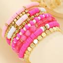  Dallas Beaded Elastic Bracelet Set