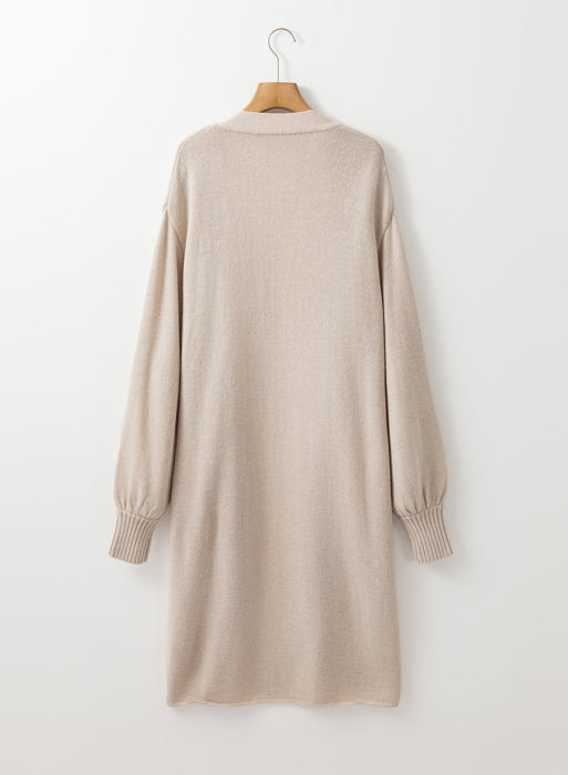 Daniela Pocket Long Knitted Cardigan