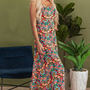  Danielle Boho Floral High Waist Maxi Dress