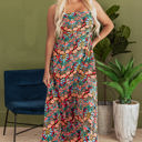  Danielle Boho Floral High Waist Maxi Dress