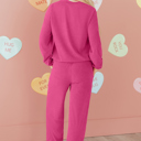  Danna Half Pullover Drawstring Pants Set