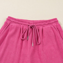  Danna Half Pullover Drawstring Pants Set