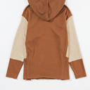  Daphne Sleeves Patchwork Colorblock Hoodie