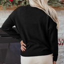  Darcy Christmas Drop Shoulder Sweater