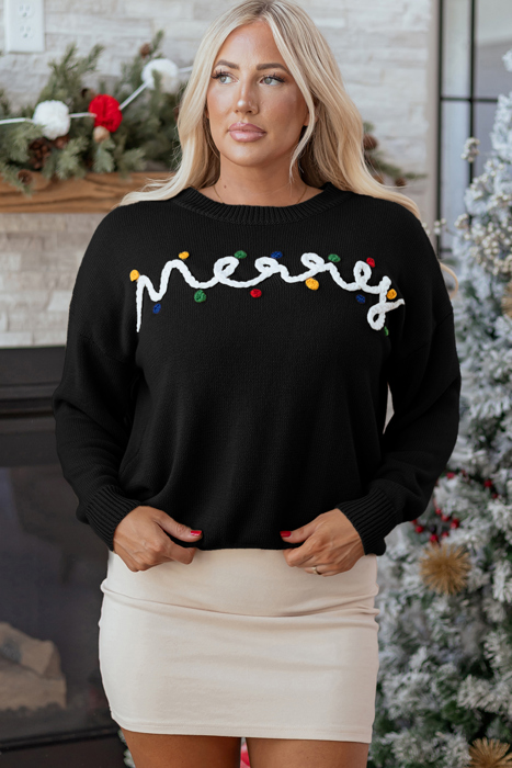 Darcy Christmas Drop Shoulder Sweater