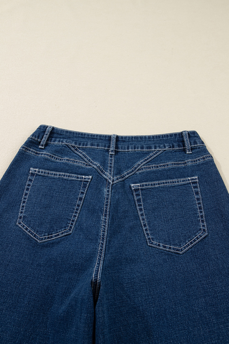 Daria Detail Loose Cuffed Jeans