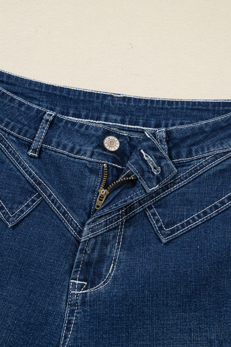 Daria Detail Loose Cuffed Jeans