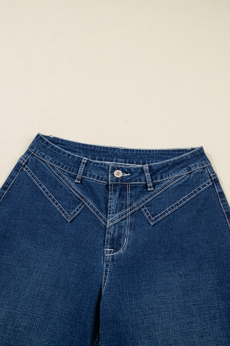 Daria Detail Loose Cuffed Jeans