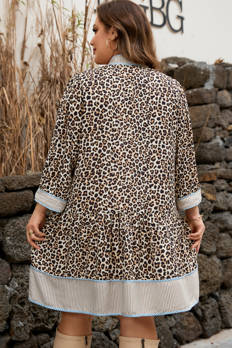 Davina Long Sleeve Mini PLUS Dress