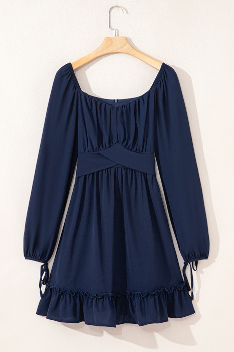 Deborah Waist Square Mini Dress