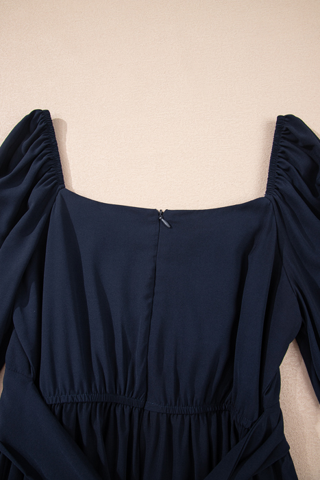 Deborah Waist Square Mini Dress