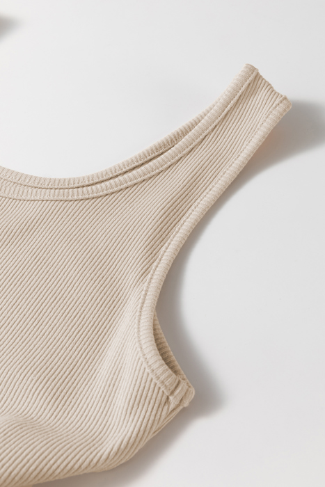 Della Pleated Sleeveless Long Dress