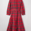  Della Ruffle Hem Long Dress