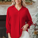  Della Sleeve Oversized Tunic Top