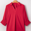  Della Sleeve Oversized Tunic Top