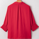  Della Sleeve Oversized Tunic Top