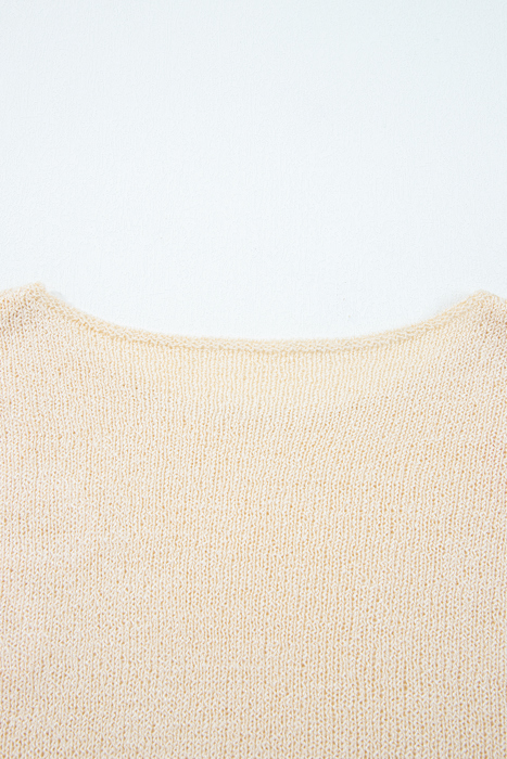 Destiny Colorblock Cuffed Loose Sweater