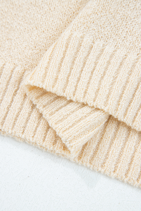 Destiny Colorblock Cuffed Loose Sweater