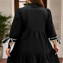  Dorothy Knot Cuffs Mini PLUS Dress