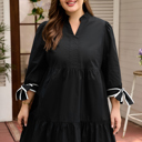  Dorothy Knot Cuffs Mini PLUS Dress