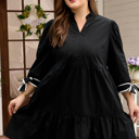  Dorothy Knot Cuffs Mini PLUS Dress