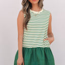  Dorothy Woven Ruffled Sleeveless Mini Dress