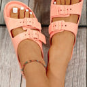  Double-buckle EVA Slippers