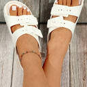  Double-buckle EVA Slippers