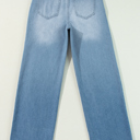  Dream Slit Leg Straight Jeans