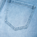  Dream Slit Leg Straight Jeans