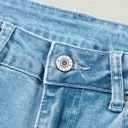  Dream Slit Leg Straight Jeans