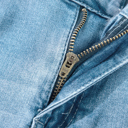  Dream Slit Leg Straight Jeans