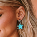  Drew antique Studded Western Earrings