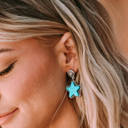  Drew antique Studded Western Earrings