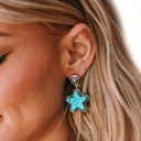  Drew antique Studded Western Earrings