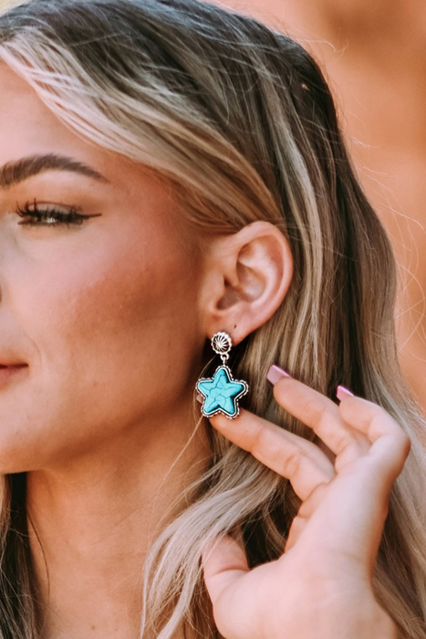 Drew antique Studded Western Earrings