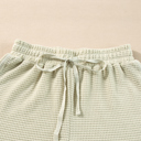  Dulce Parchment Textured Long Sleeve Lounge Set