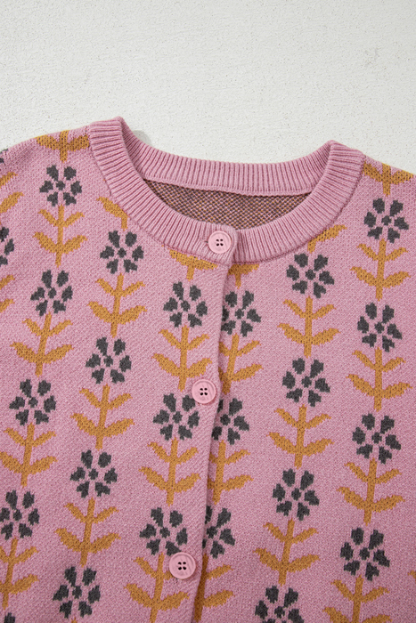 Dulce Ribbed Banded Cardigan Sweater