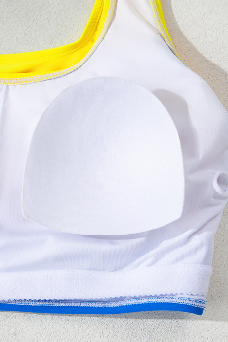 Dylan Colorblock Square Top