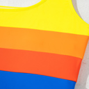  Dylan Colorblock Square Top