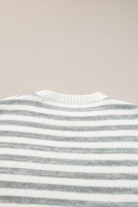 Dylan Stripe Drop Shoulder Sweater
