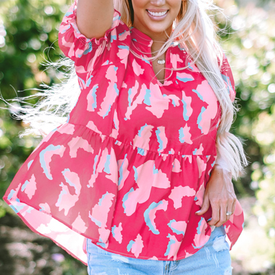 Elaina Smocked Puff Sleeve Blouse